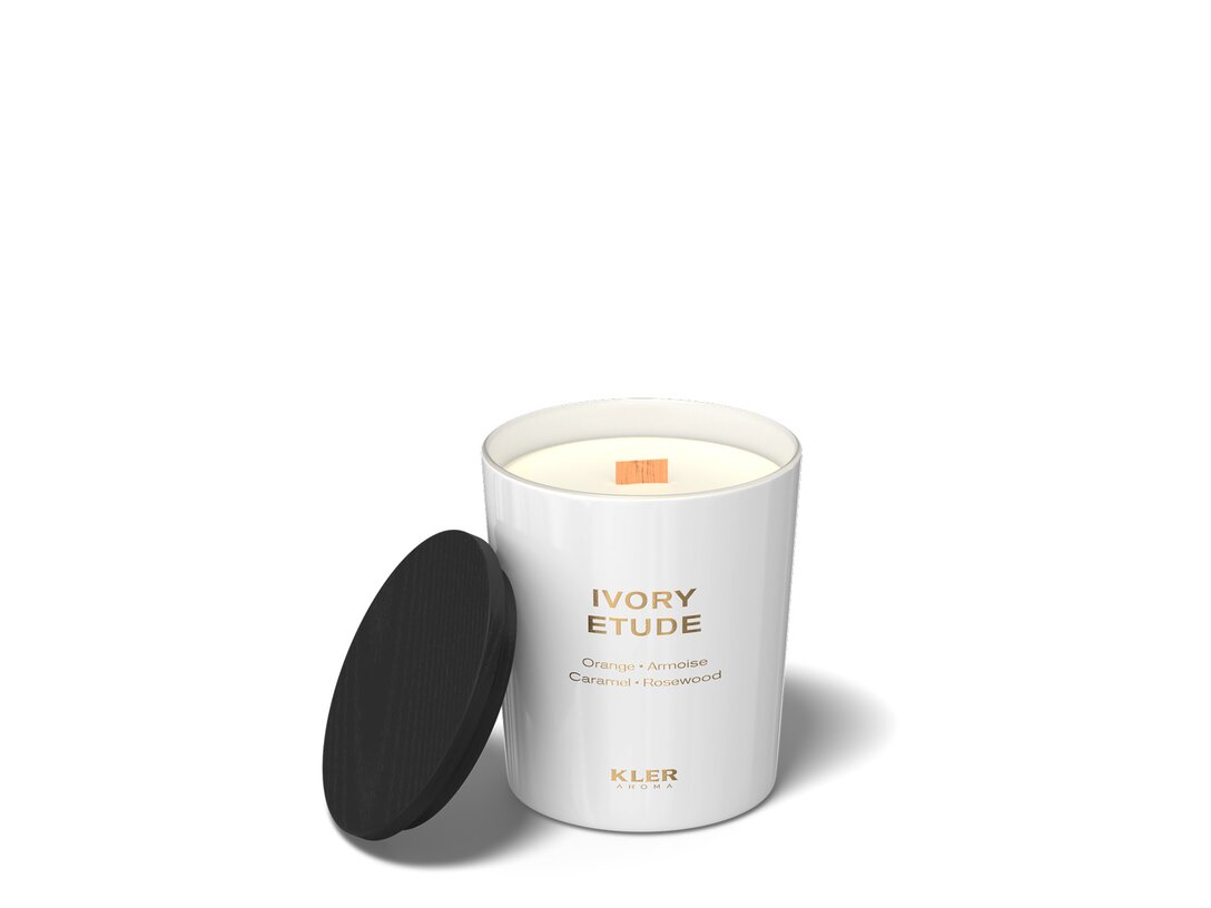 Sojowa świeca zapachowa Kler Aroma Ivory Etude